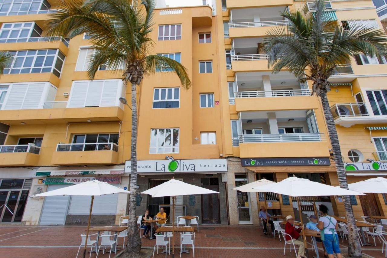 Mariposa Blanca, Apartamento En 1ª Linea De Playa Лас-Пальмас-де-Гран-Канария Экстерьер фото